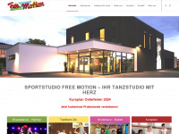 free-motion.de Webseite Vorschau