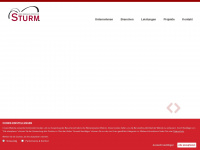 sturm-profile.de Webseite Vorschau