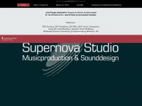 supernova-studio.de Webseite Vorschau