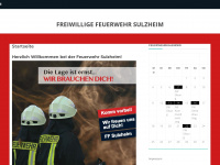feuerwehr-sulzheim.de Webseite Vorschau