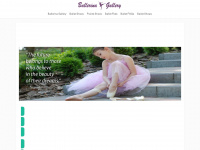 ballerinagallery.com Webseite Vorschau