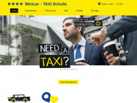 taxi-scholle.de Webseite Vorschau
