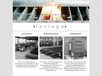 tecloga.de Webseite Vorschau