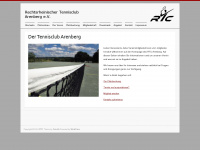 tennisclub-arenberg.de Webseite Vorschau