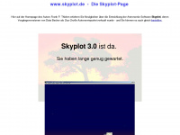 skyplot.de Webseite Vorschau