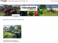 theilmann-landtechnik.de Webseite Vorschau