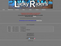 luckyriders.de Webseite Vorschau