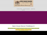 open-house-dancer.de Webseite Vorschau