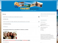 thewi-reisecenter.de Webseite Vorschau