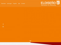 eldiseno.de Webseite Vorschau