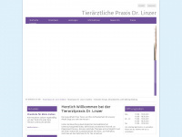 tierarztpraxis-dr-linzer.de Webseite Vorschau
