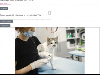 tierarztpraxis-longuich.de Webseite Vorschau