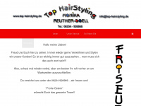 top-hairstyling.de Webseite Vorschau