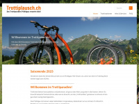 trottiplausch.ch Webseite Vorschau