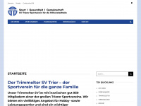 trimmelter-sv.de Webseite Vorschau