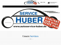 autoservice-huber.de Webseite Vorschau