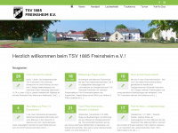 tsv-freinsheim.de Webseite Vorschau