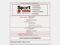 sportshop-herxheim.de Webseite Vorschau