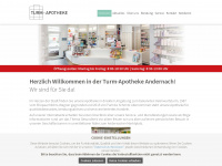 turm-apotheke.net Webseite Vorschau