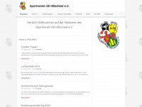 sv08-hillscheid.de Webseite Vorschau