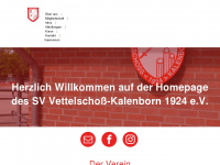 sv-vettelschoss.de Webseite Vorschau