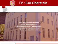 tv1848oberstein.de Webseite Vorschau