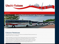 uschi-reisen.de Webseite Vorschau