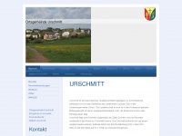 urschmitt.de Webseite Vorschau
