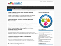 lea-rlp.de Webseite Vorschau