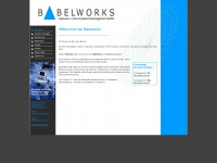 babelworks.de Webseite Vorschau
