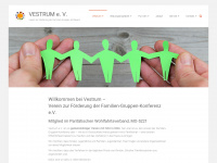 vestrum.net Webseite Vorschau