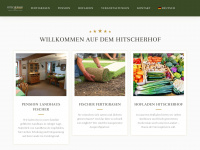 hitscherhof.com Webseite Vorschau