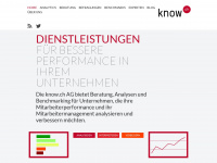 know.ch Webseite Vorschau