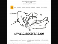 pianotrans.de Webseite Vorschau