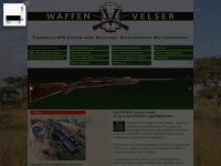 waffen-velser.de Webseite Vorschau