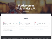 waldkinder.info Webseite Vorschau