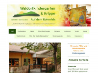 waldorfkindergarten-badkreuznach.de Webseite Vorschau