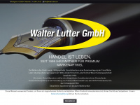 walter-lutter.com Webseite Vorschau
