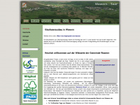 wawern-saar.de Webseite Vorschau
