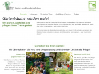 weber-galabau.com Webseite Vorschau