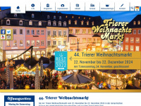 trierer-weihnachtsmarkt.de Webseite Vorschau