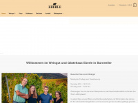 weingut-eberle.de Webseite Vorschau