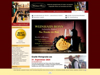 weinhaus-bonn.de Webseite Vorschau