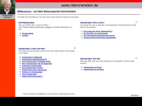 hammerstein.de Webseite Vorschau