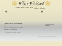 wellers-weinhaeusel.de Webseite Vorschau