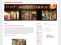 weisshof-apotheke.de Webseite Vorschau