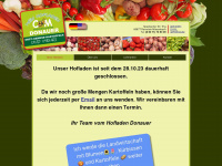 paradiesgarten-donauer.de Webseite Vorschau