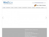 wintech-fenster.de Webseite Vorschau