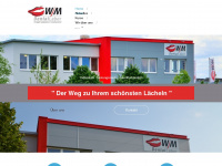 wm-dentallabor.de Webseite Vorschau
