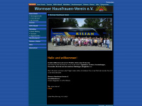 wormser-hausfrauenverein.de Webseite Vorschau